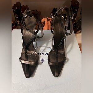 Alexander Wang Aline Sandals Black Size 40.5